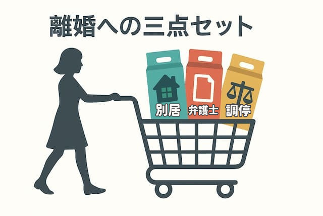 妻の離婚への本気度の図解