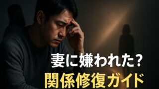 「妻から嫌われた…」絶望からの関係修復｜チェックリスト・NG行動・成功の鍵 