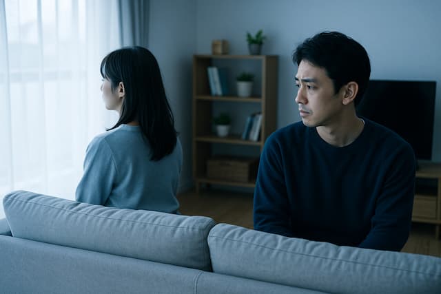 「妻から愛情を感じない　夫に愛情がない妻の態度」イメージ画像