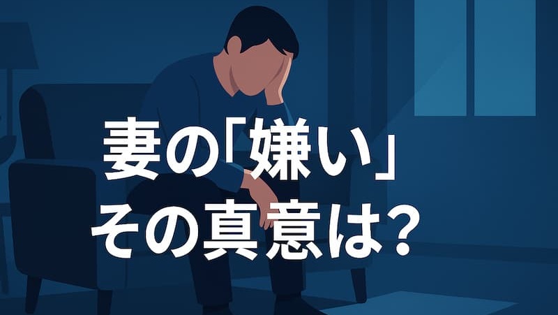 妻から「好じゃない 嫌いと言われた」ら？｜関係修復の7ステップとNG行動 